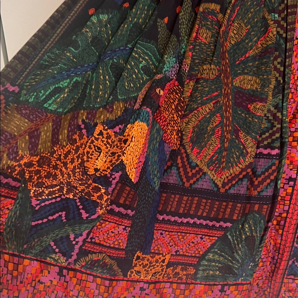 FARM Rio Colorful Patterned Long Sleeve Dress - Picture 4 of 5